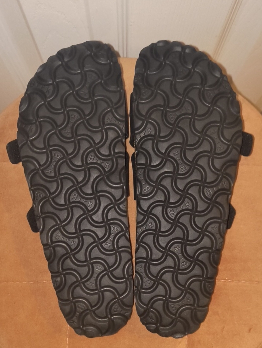 Birkenstock Yao Birko-Flor Strappy Slide Sandals Black Size 39 EU - Picture 7 of 7